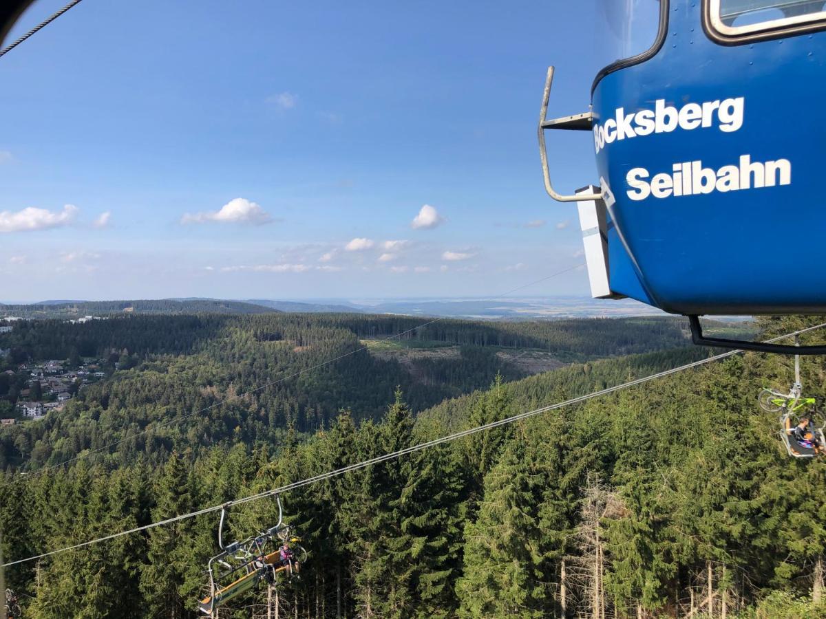 Apartmán Bocksbergglueck In Hahnenklee, Endreinigung, Bezogene Betten, Handtuecher Inklusive Goslar Exteriér fotografie